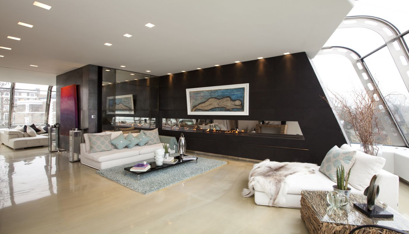 Пентхаус Lansdowne Crescent от студии Richard Hywel Evans
