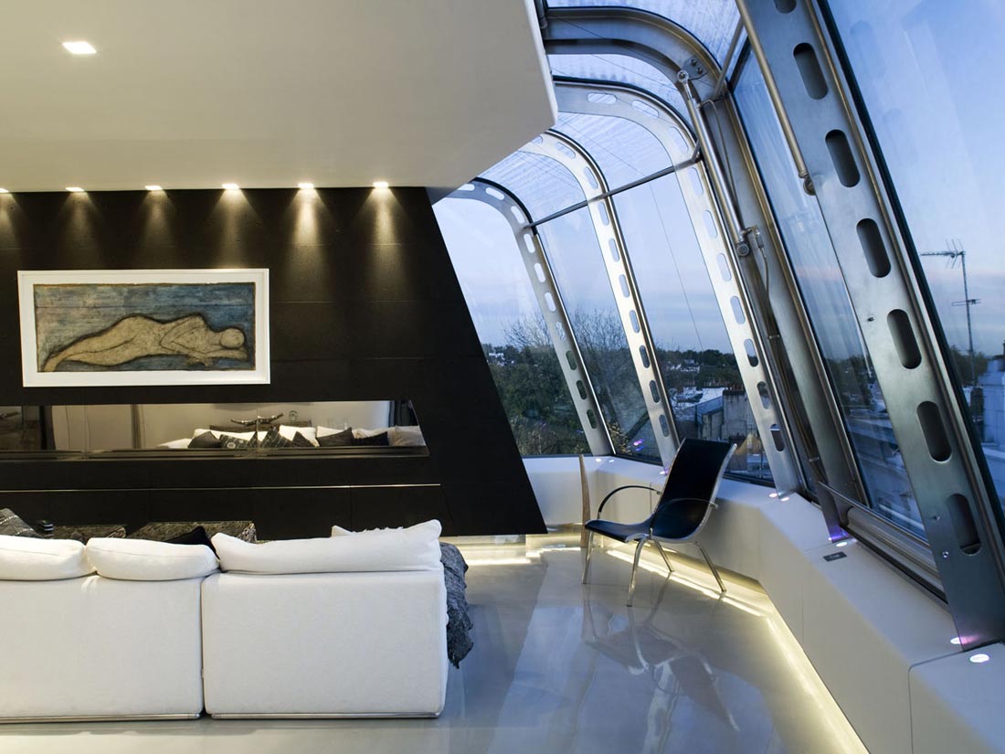 Пентхаус Lansdowne Crescent от студии Richard Hywel Evans